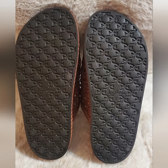 Sam Edelman Brown Braided Sandals. Very Cute Sandals Sz 7M Never Worn - Picture 5 of 6